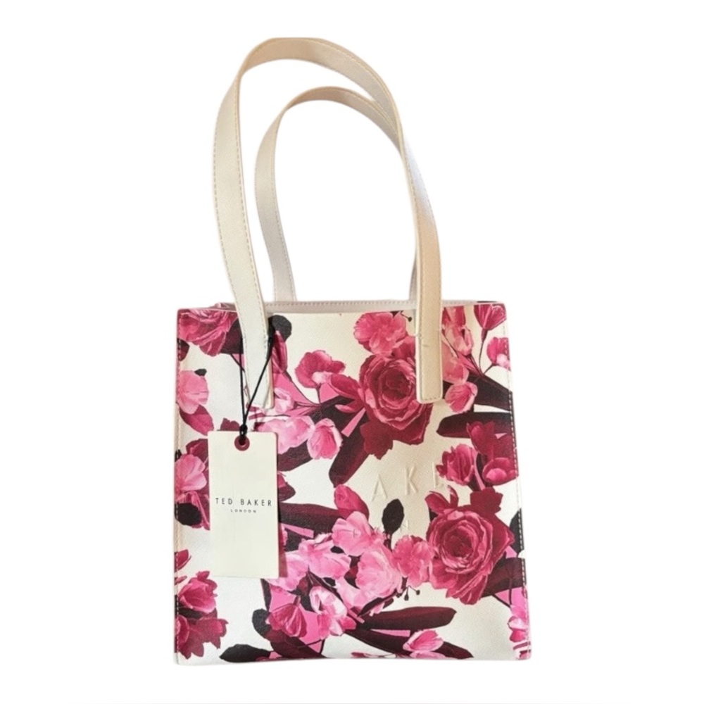 Ted Baker NWT Pink Floral Tote Bag